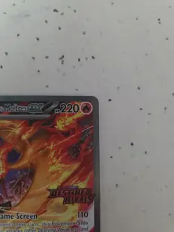 Team Rocket's Moltres ex - (Destined Rivals Stamp) 229/182 Miscellaneous Cards & - Image 3