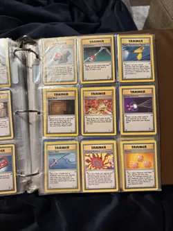Pokemon TCG Trainer Cards Vintage 95-01 Lot - Image 3