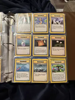 Pokemon TCG Trainer Cards Vintage 95-01 Lot - Image 5