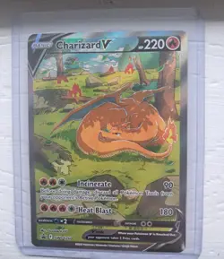 The Pokemon Company Charizard V SWSH260 Promo Holo 220 HP English Card - Image 1