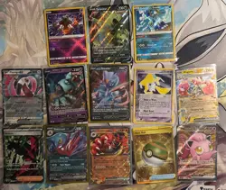 Pokemon TCG Full art EX V TG Trainer Rainbow Gold Lot SWSH SV (28) Cards - Image 2