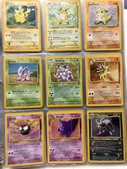 Vintage Pokemon Cards Binder Lot - Image 5