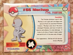 💪 MACHOP/ MACHOKE / MACHAMP 💪 / 1ST EDITION Topps Cards 1999 / LP-NM - Image 4
