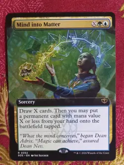 Extended Mined into MAtter Secrets of Strixhaven Magic The Gathering MTG card - Image 1