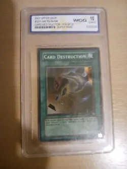 Yugioh Card Destruction Super Rare Unlimited Yugi Starter Deck SDY-042 PSA 10 - Image 1