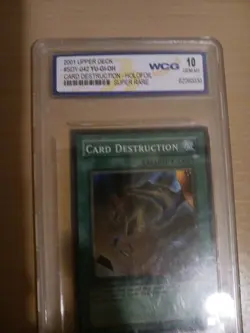 Yugioh Card Destruction Super Rare Unlimited Yugi Starter Deck SDY-042 PSA 10 - Image 2
