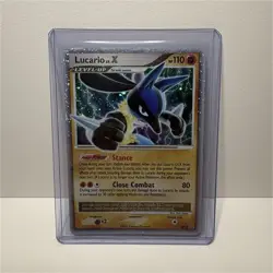 Pokemon TCG Lucario Lv X Promo Holo Pokemon Promos Promotional Card - Image 1