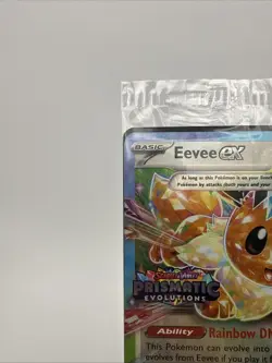 Eevee ex - (Prismatic Evolutions Stamp) 075/131 Miscellaneous Cards &... - Image 2