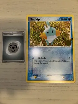 Pokemon Mudkip #59/109 First Partner Pack 25th Anniversary Jumbo Promo Card - Image 1