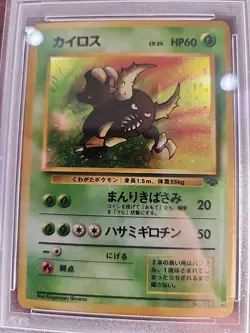 Pinsir Jungle Japanese Holo Pokemon Card WOTC Mint PSA 9 - Image 4
