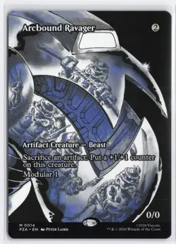 Arcbound Ravager (Borderless) 14 TMNT Magic: The Gathering NM - Image 1