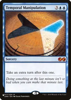 [1x] Temporal Manipulation - The List (UMA) Near Mint, English The List MTG Magi - Image 1