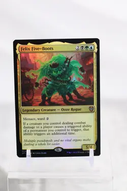 1x Foil Felix Five-Boots - Commander: Outlaws of Thunder Junction - NM - MTG - Image 1