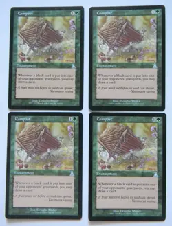 COMPOST : MTG : URZA'S DESTINY : FINE/VERY FINE : SET OF 4 - Image 1