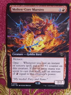 Extended Molten-core Maestro Secrets of Strixhaven Magic The Gathering MTG - Image 1