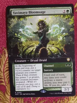 Extended Yavimaya Bloomsage Secrets of Strixhaven COMMANDER Magic The Gathering - Image 1
