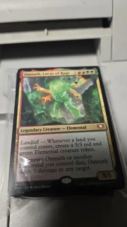 Omnath, Locus of Rage - Commander Deck, EDH, MTG - Image 1