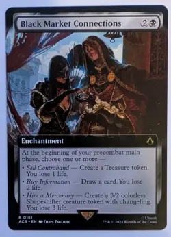 Black Market Connections (Extended Art) ACR #161 Regular NM - Image 2