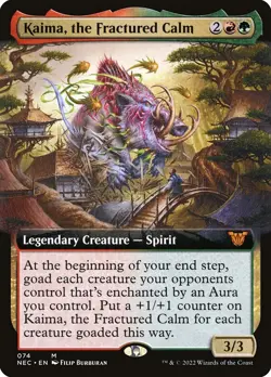 ~1x Kaima the Fractured Calm EXTENDED x1 ~NM~ NEC Magic the Gathering MtG~ - Image 1