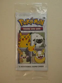 Pokemon 25th Anniversary - General Mills Cereal Promo Cards - Sealed Pack - Image 1