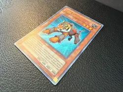 YUGIOH TEST TIGER ULTRA RARE 1ST EDITION GLAS-EN082 NM - Image 2