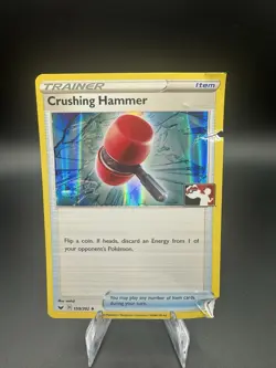 MISCUT CORNER - Pokemon Crushing Hammer 159/202 Prize Pack Series Cards - DMG - Image 2