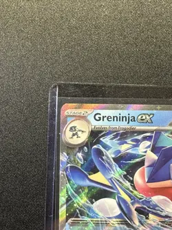 Greninja ex SVP 054 - Pokemon TCG SV Black Star Promo - Holo Promo-NM - Image 3
