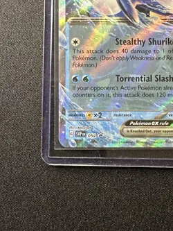 Greninja ex SVP 054 - Pokemon TCG SV Black Star Promo - Holo Promo-NM - Image 5