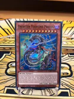Yugioh Oberster Todfeind Protos RA03-DE023 Super Rare - Image 1
