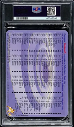 2002 POKEMON LEGENDARY COLLECTION BOX TOPPER #S2 DARK BLASTOISE PSA 8 - Image 2