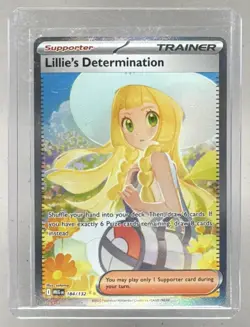 Lillie's Determination 2025 Pokemon Mega Evolution #184 SIR - Image 1