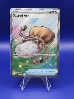 Pokemon TCG Sacred Ash 115/088 POK Trainer-Item Full Art Holo EN (A) - Image 1