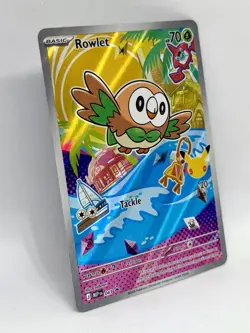 Rowlett 43 Litten 44 Popplio 45 First Partner Illustration Pokemon Promo Set - Image 3