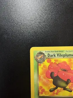 Pokemon TCG Team Rocket #30/82 Dark Vileplume 1st Edition LP+ - Image 3