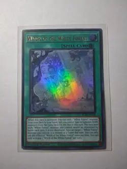 Yugioh Witches of the White Forest ALIN-EN058 Ultra Rare 1st Edition NM - Image 1