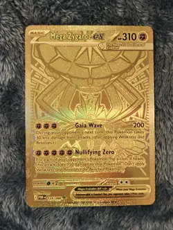 Mega Zygarde EX 124/088 Mega Hyper Rare Gold - Perfect Order - Image 2