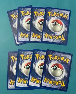 Pokemon TCG: Base Set Lot with Pidgey and Abra, Regular, English, MP (8 Cards) - Image 2