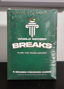 WORLD RECORD BREAKS: GUINNESS POKEMON BOX 5 SLABS INCLUDING 1/1 GUINNESS SLAB - Image 2