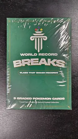 WORLD RECORD BREAKS: GUINNESS POKEMON BOX 5 SLABS INCLUDING 1/1 GUINNESS SLAB - Image 5