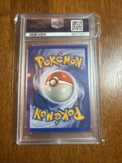 2002 POKEMON EXPEDITION #60 POLIWRATH PSA 8 - Image 2