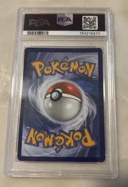 2025 Pokemon—Meowth #106/094 Phantasmal Flames—Illustration Rare Holo PSA 9 - Image 2