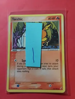 2006 Pokemon EX Crystal Guardians #66 Torchic, C, NF/H, cd1 - Image 3