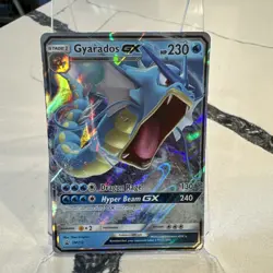 Pokemon TCG Gyarados GX SM212 SM Promo Full Art GX Holo Stage 1 Dragon 2019 EN - Image 1