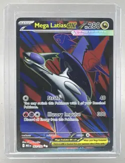 Mega Latias ex 2025 Pokemon Mega Evolution #163 Ultra Rare - Image 1