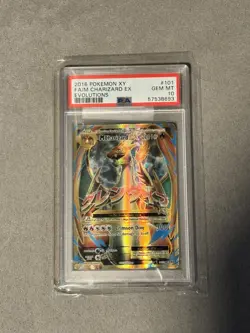 Pokemon M Charizard EX 101/108 Full Art XY Evolutions PSA 10 GEM MINT - Image 1