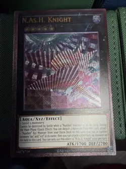 N.AS.H. Knight Ultimate Rare OP30-EN002 Near Mint Yugioh TCG - Image 2