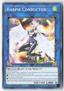 Yugioh - Harpie Conductor LDS2-EN078 1st Edition - Legendary Duelists: Season 2 - Image 1