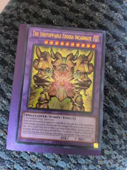 The Unstoppable Exodia Incarnate INFO-EN033 Ultra Rare Yugioh 1st Edition Mint - Image 1