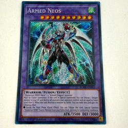 Yugioh Armed Neos BLMR-EN002 Secret Rare Battles of Legend: Monstrous Revenge NM - Image 1
