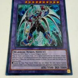 Yugioh Armed Neos BLMR-EN002 Secret Rare Battles of Legend: Monstrous Revenge NM - Image 4